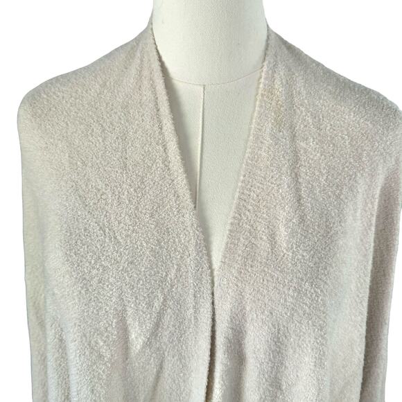 Barefoot Dreams Light Beige Draped Shawl Luxuriously Soft Cozy Chic Lite OneSize - Picture 11 of 12